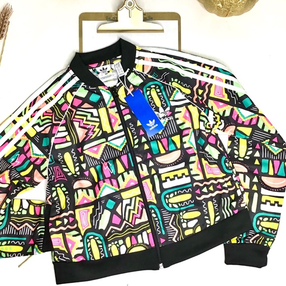 ADIDAS | Teen Cropped Superstar (SST) Multi Jacket - Picture 5 of 16